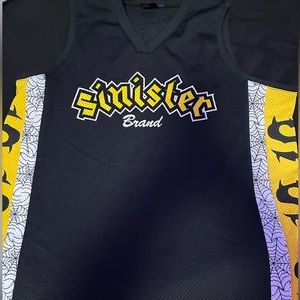 SINISTER basketball jersey